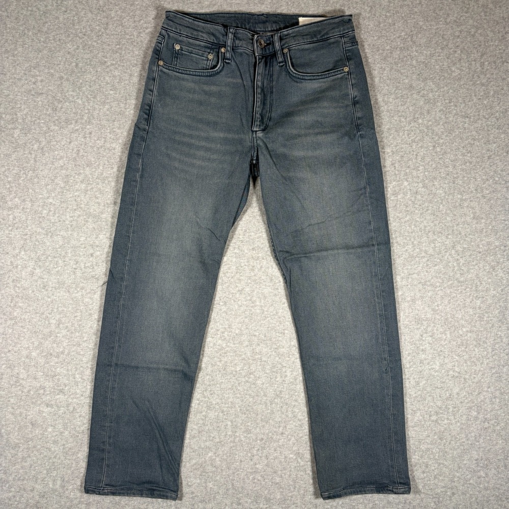 Rag & Bone Fit 2 Men's Jeans Slim Fit Size 29x30 (Fits 28x25) Color Banner Grey